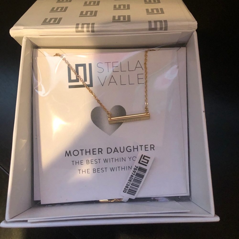 stella valle mother daughter necklace
